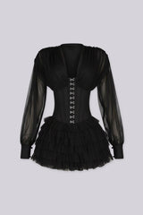 Valeria Corset Tulle Romper