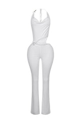 Shiva O Ring Cut Out Detail Jumpsuit