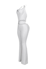 Shiva O Ring Cut Out Detail Jumpsuit