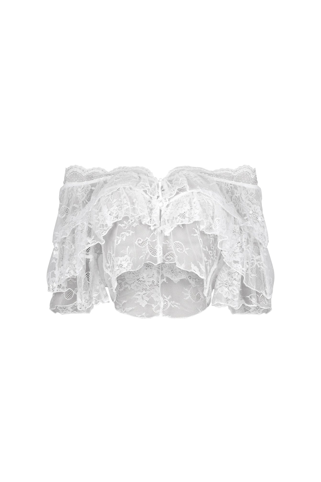 Eyo Floral Off Shoulder Lace Top