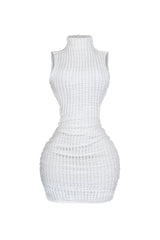 Mariko Open Back Butterfly Mini Dress