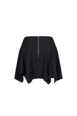 Miho Crisscross Lace Up Mini Skirt