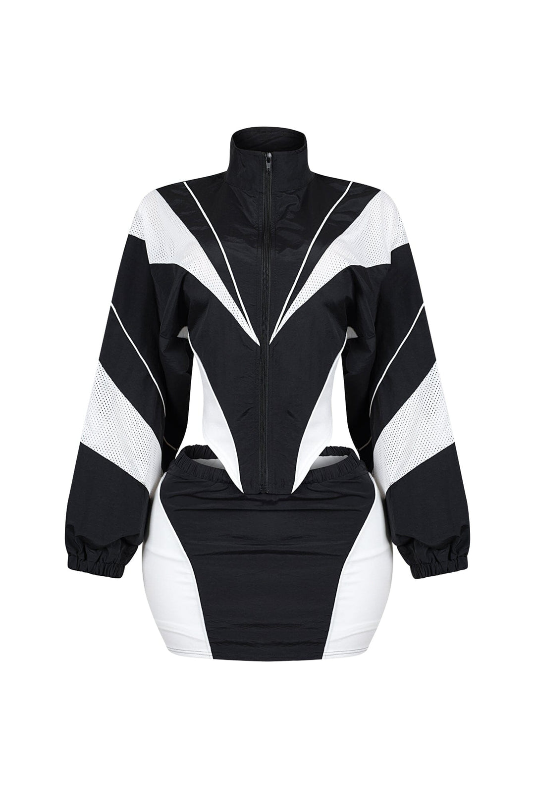 Cookie Nylon Windbreaker &amp; Skirt SET
