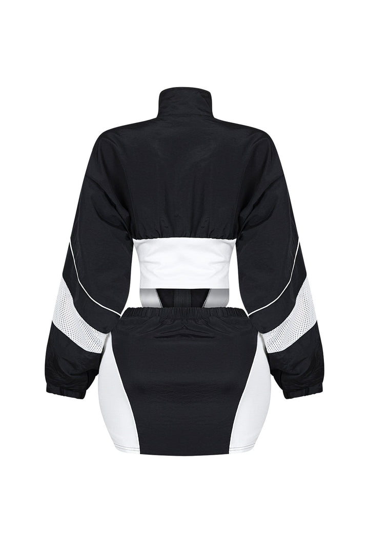 Cookie Nylon Windbreaker &amp; Skirt SET