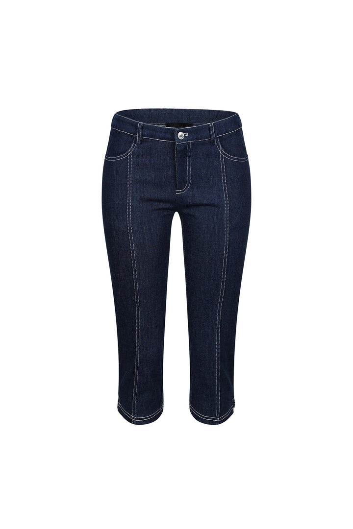 Meems Dusk Denim Capri Pants