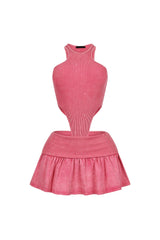Isabelle Mineral Washed Bodysuit &amp; Skirt SET