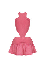Isabelle Mineral Washed Bodysuit &amp; Skirt SET