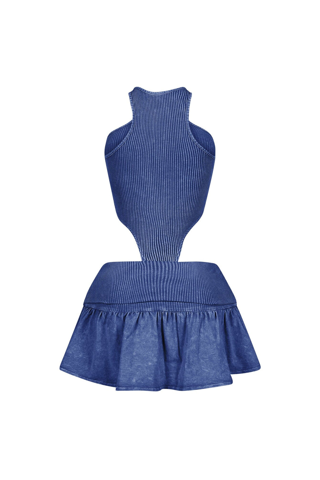 Isabelle Mineral Washed Bodysuit &amp; Skirt SET