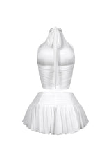 Bunny Mesh Halter Top &amp; Skirt SET