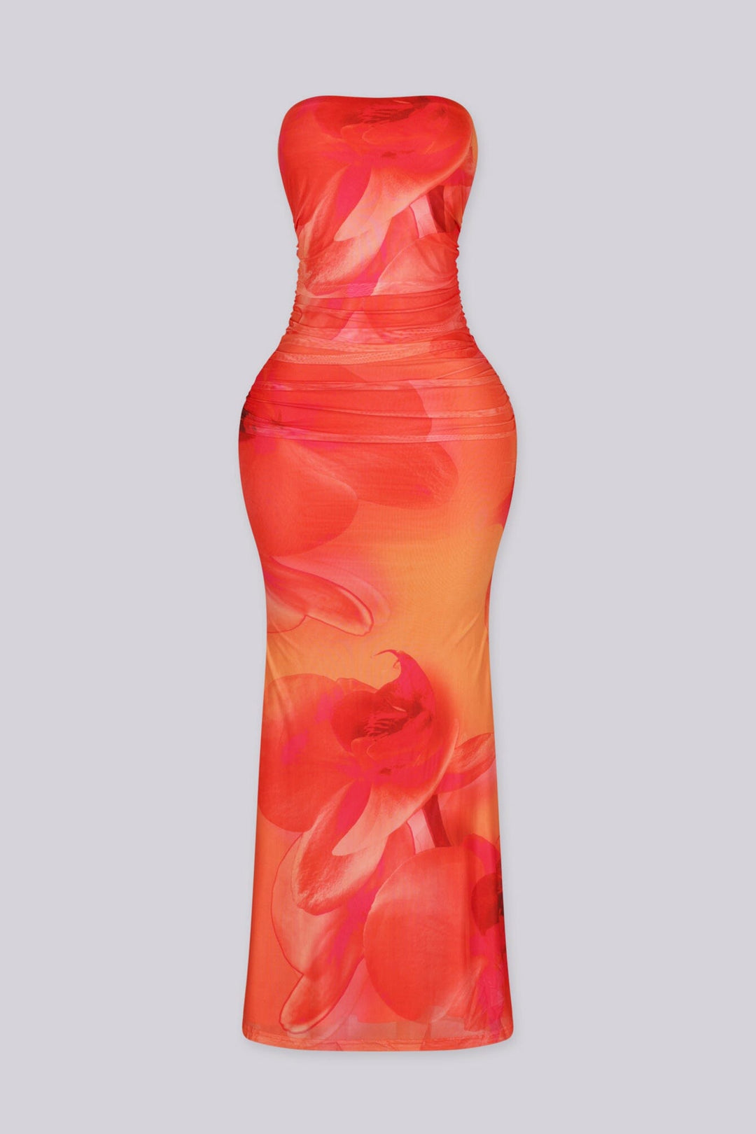 Sundown Ruched Maxi Dress