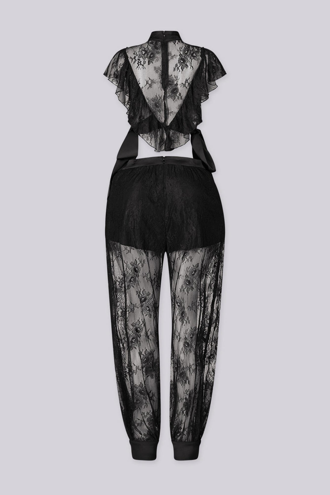 Sinful Sheer Lace Top &amp; Pants SET