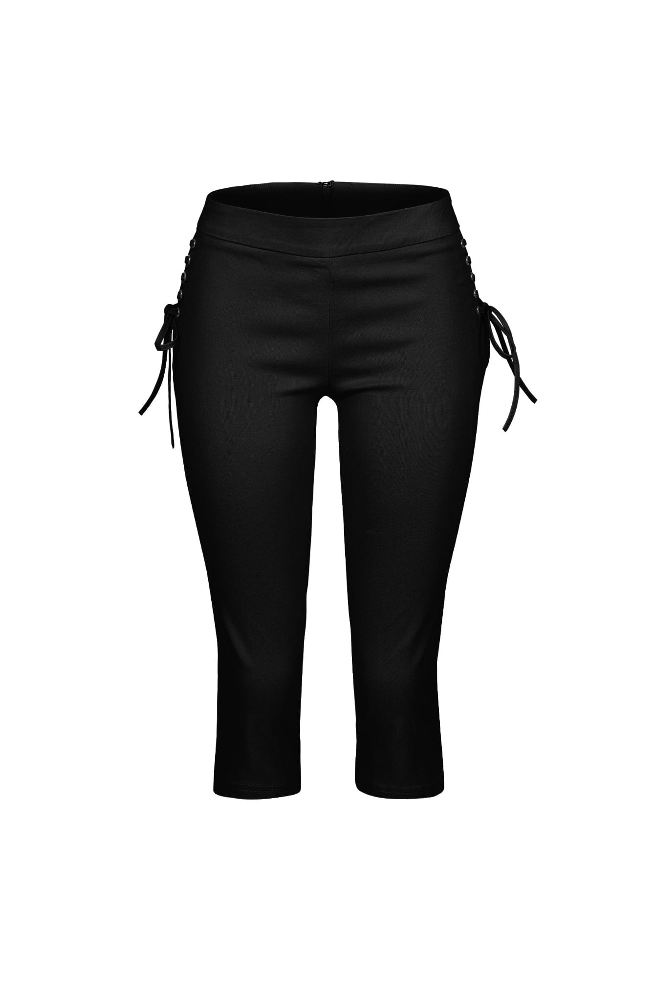 Kona Poplin Lace Up Capri Pants – EDGE