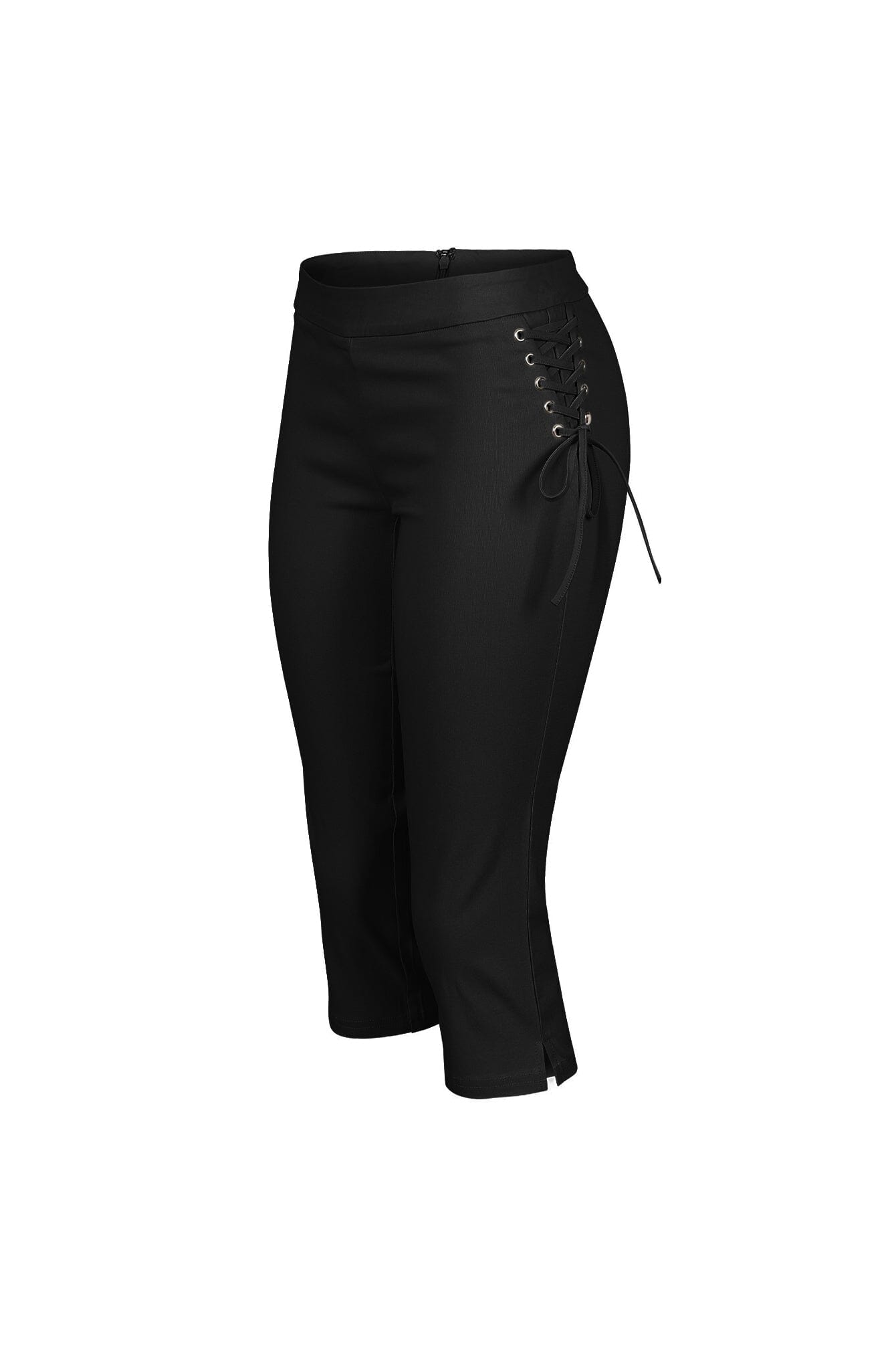 Kona Poplin Lace Up Capri Pants – EDGE