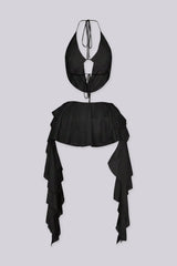 Azula Sheer Top &amp; Skirt SET