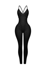 Solana Ribbed Knit Bustier Jumpsuit