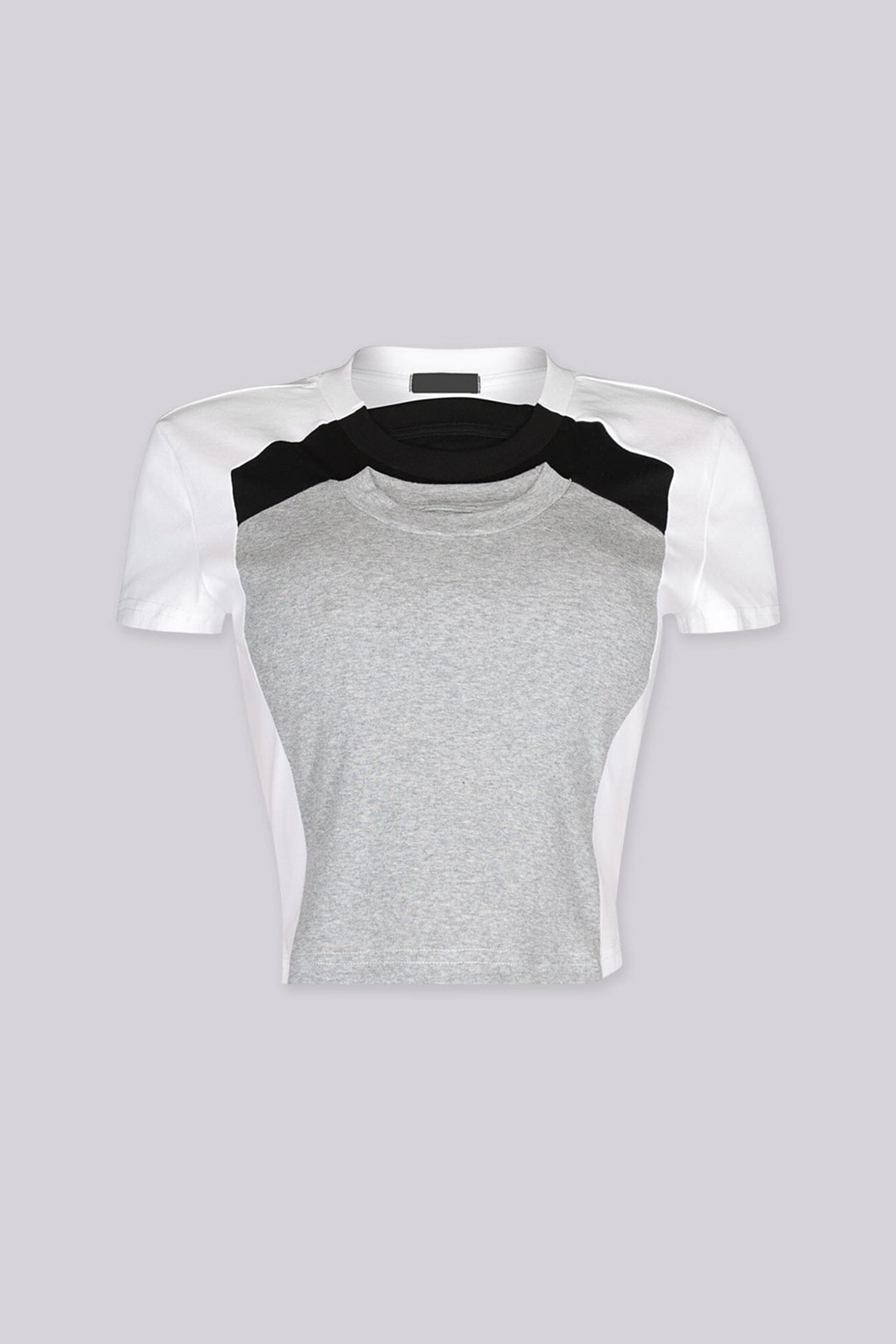 3D Layered Cropped Top