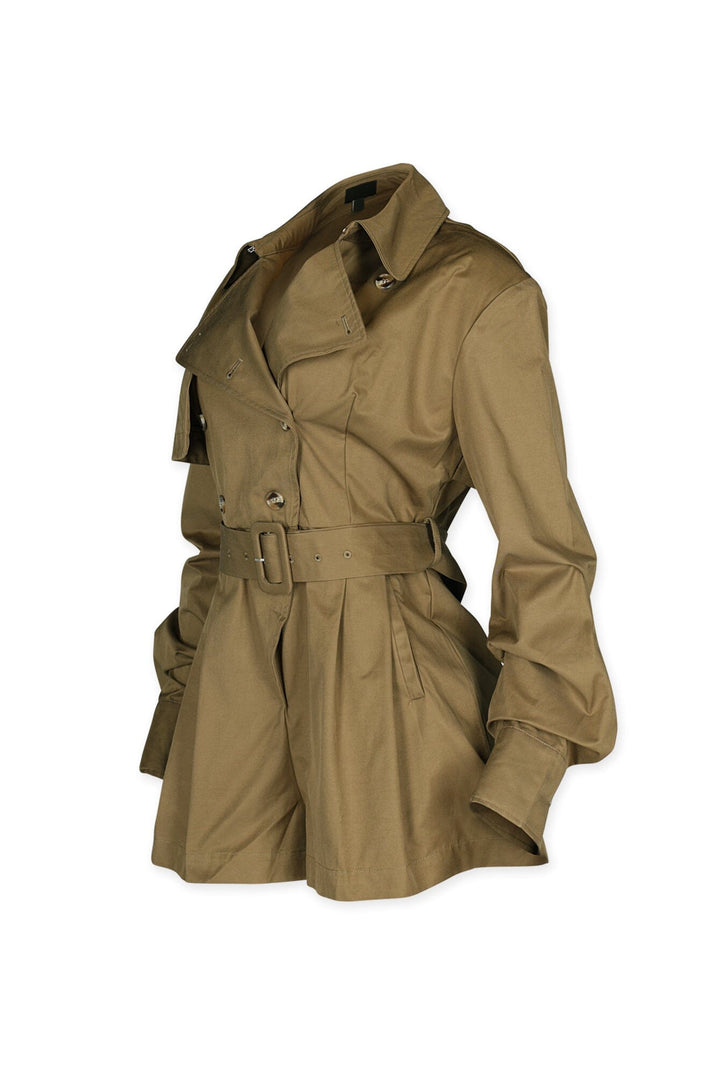 Milano Edge Trench Romper