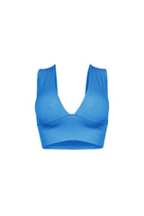The Baby Ribbed Deep V-Neck Top