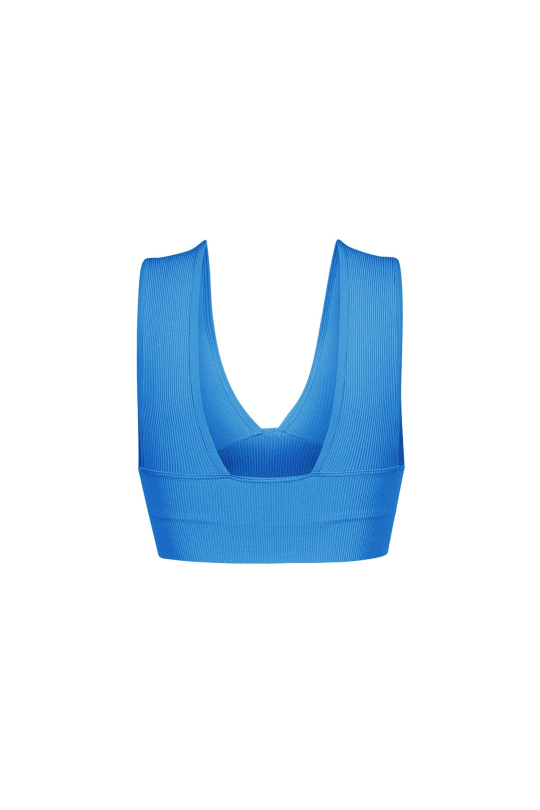 The Baby Ribbed Deep V-Neck Top