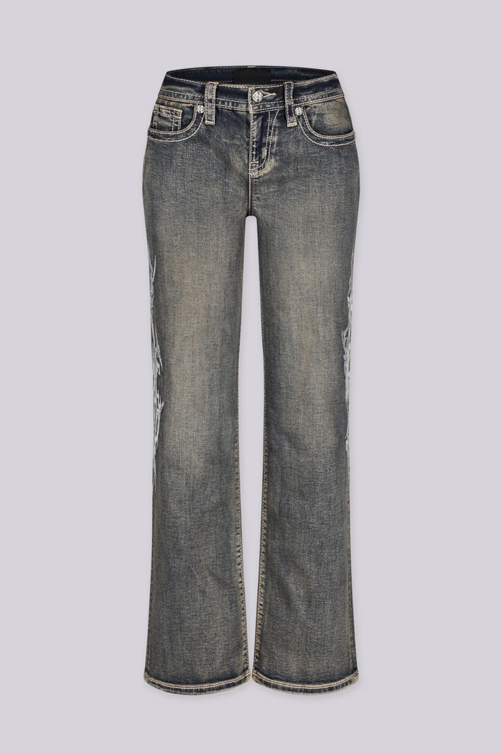 MISS ME Phantom Washed Denim Jeans