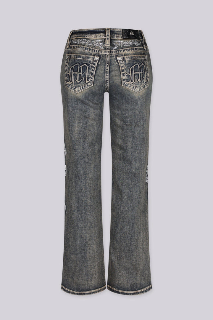 MISS ME Phantom Washed Denim Jeans