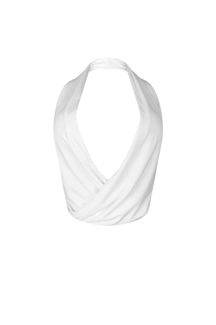 Francis Cowl Neck Back Tie Top