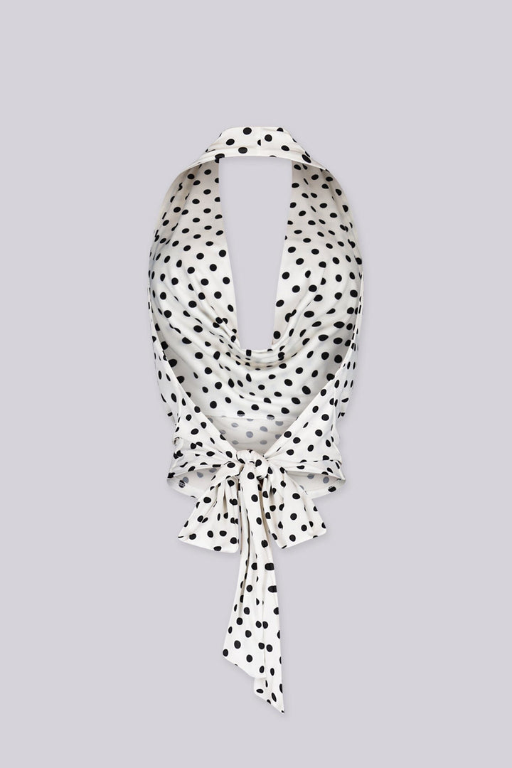 Polaris Dot Halter Top