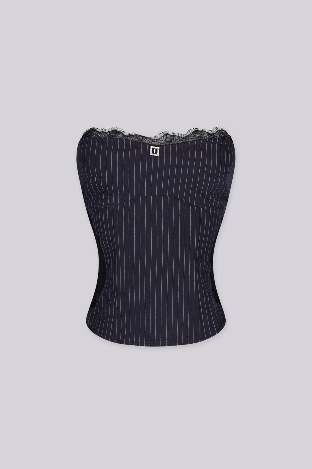 Sovereign Lace Pinstripe Top