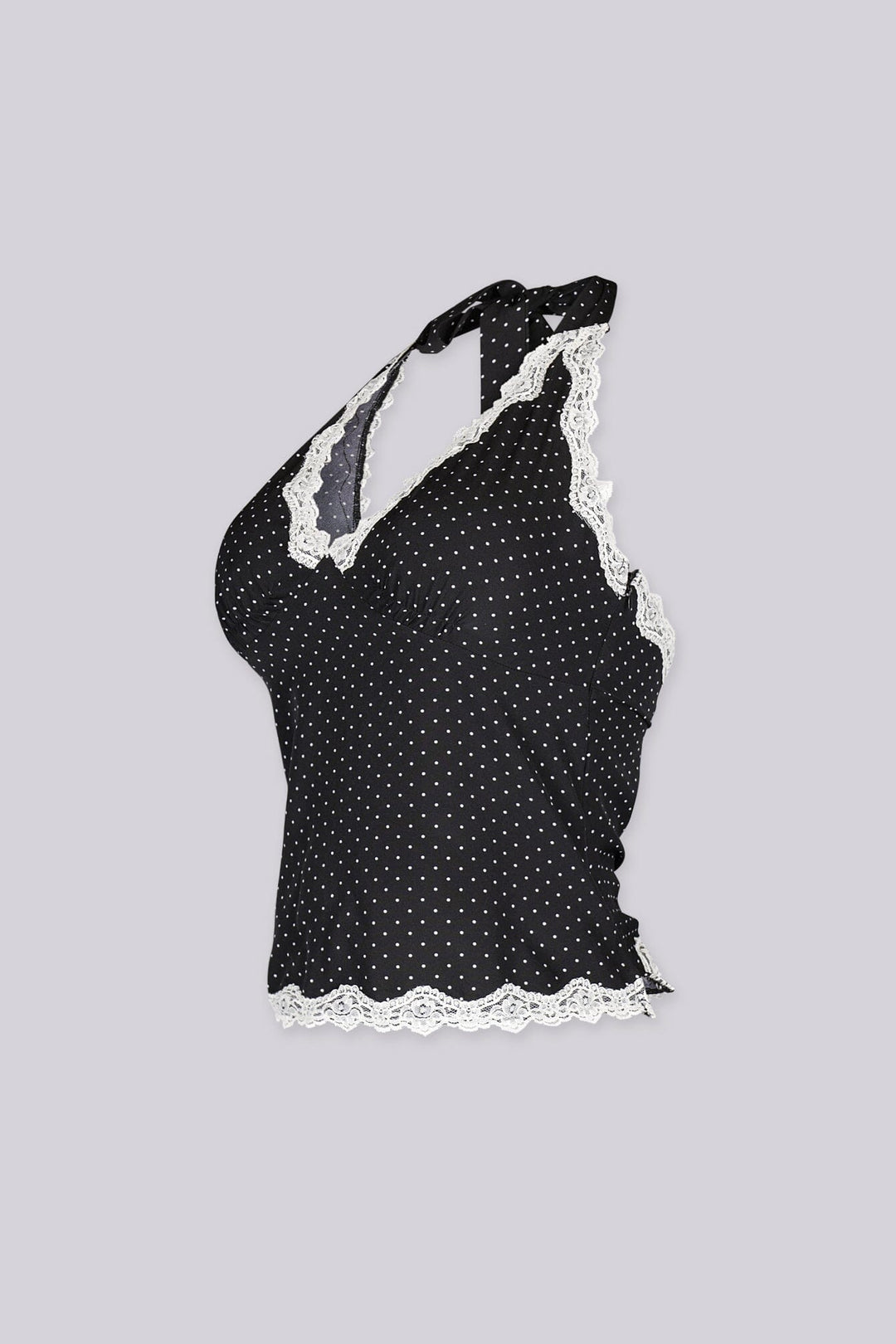 Dottie Lace Halter Cami Top