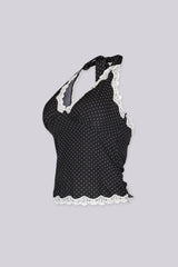 Dottie Lace Halter Cami Top
