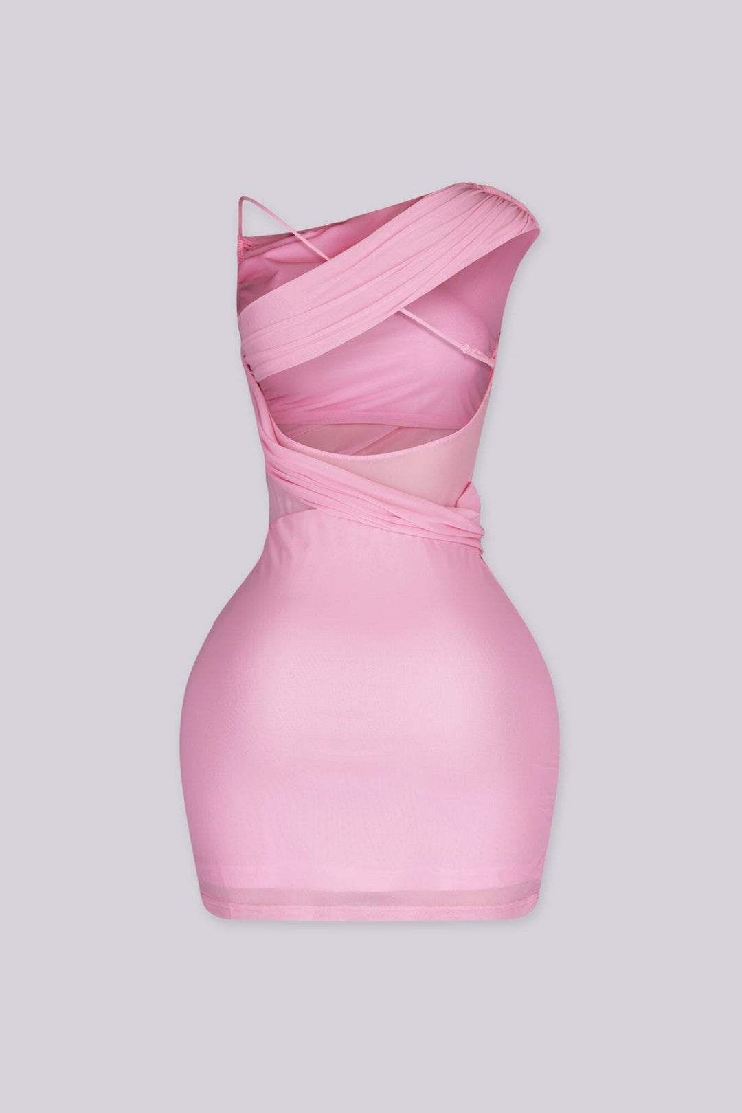 Veskin Backless Mini Dress