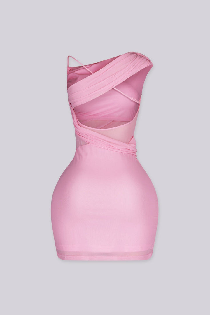 Veskin Backless Mini Dress