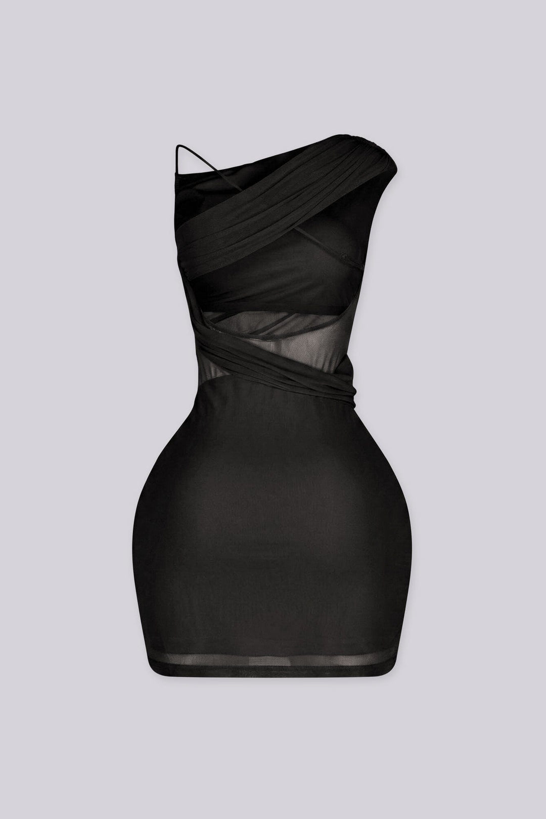 Veskin Backless Mini Dress