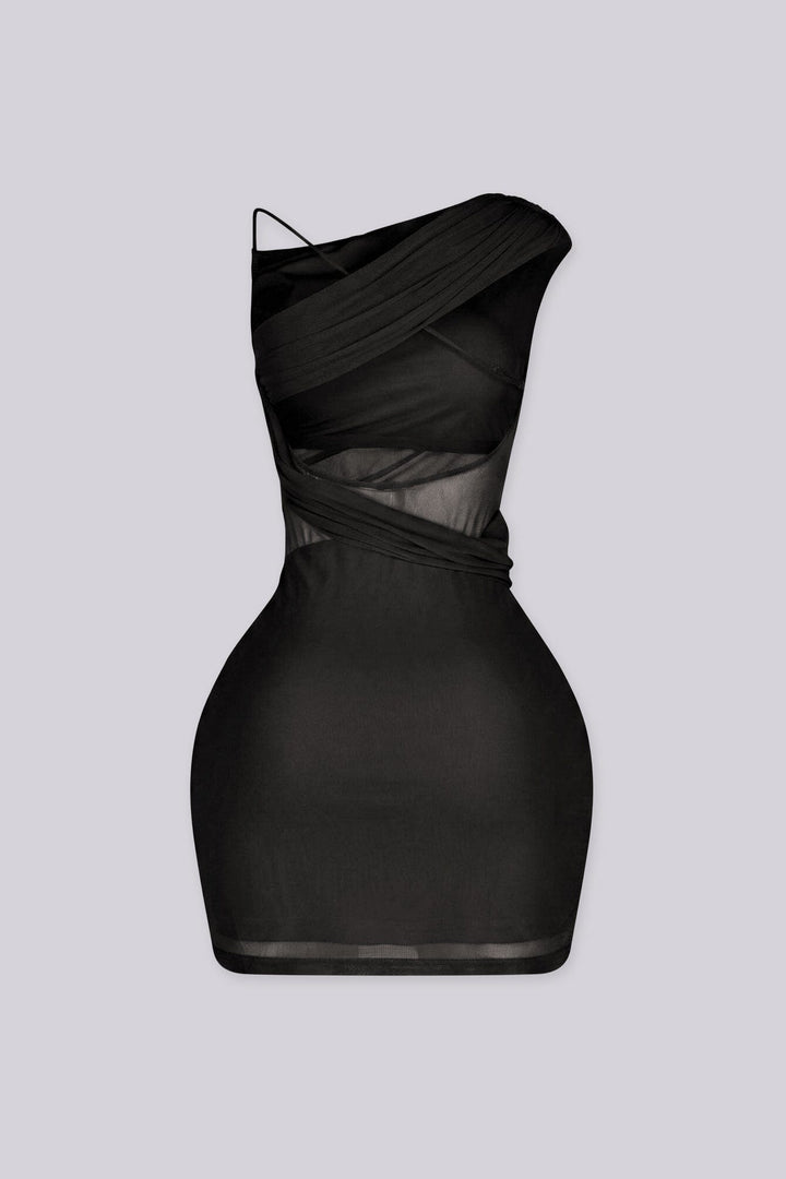 Veskin Backless Mini Dress