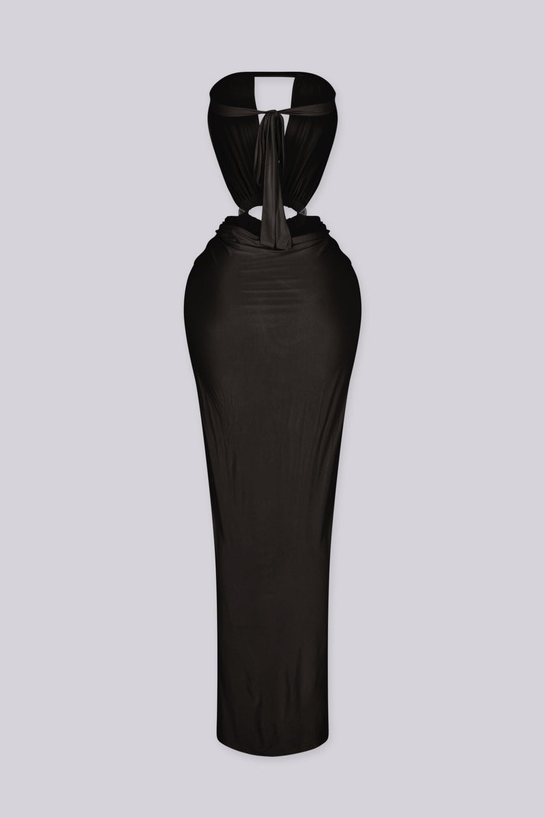 Omira Plunge Maxi Dress
