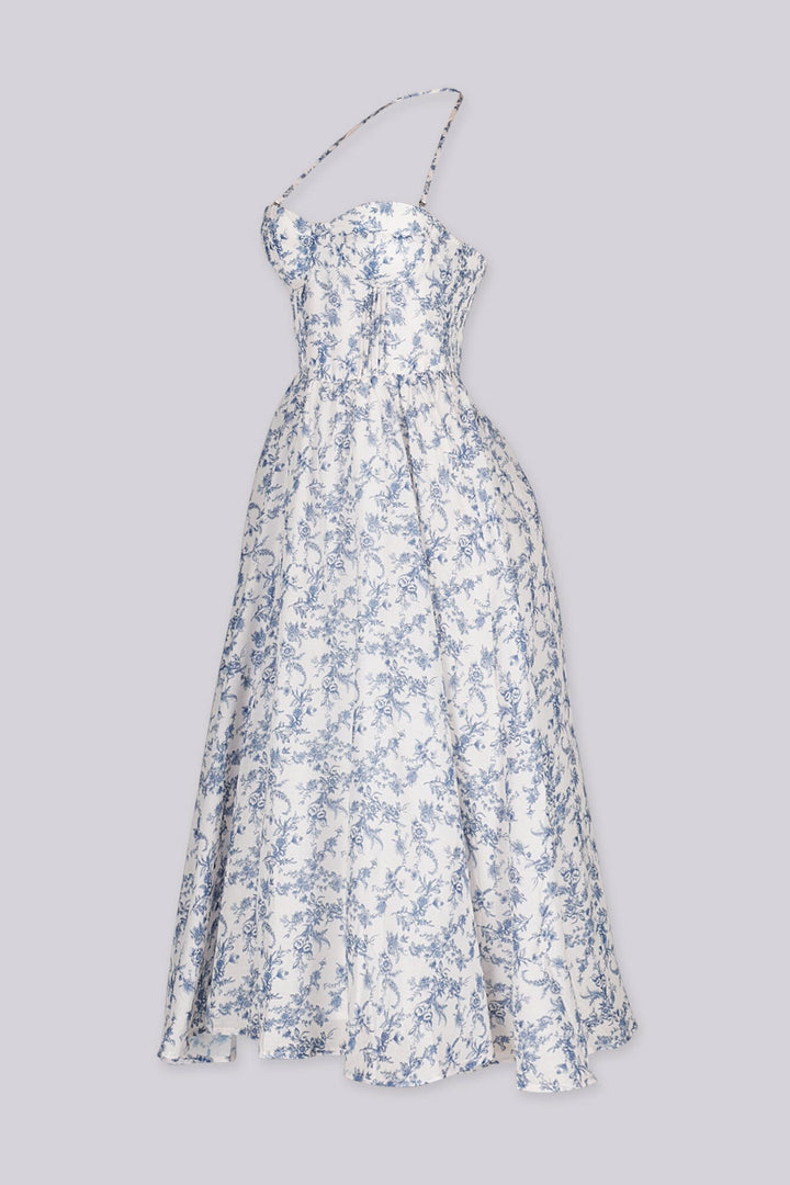 Nami Floral Garden Midi Dress