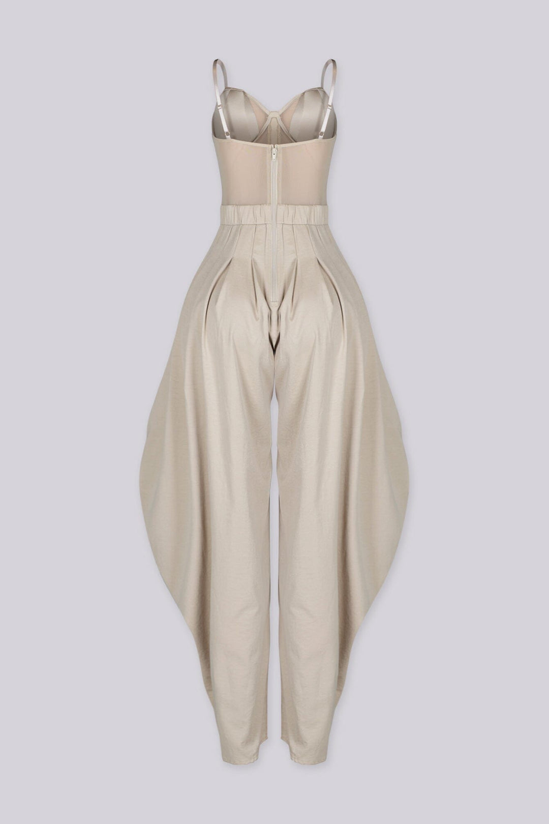 Ovela Sheer Corset Jumpsuit