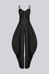 Ovela Sheer Corset Jumpsuit