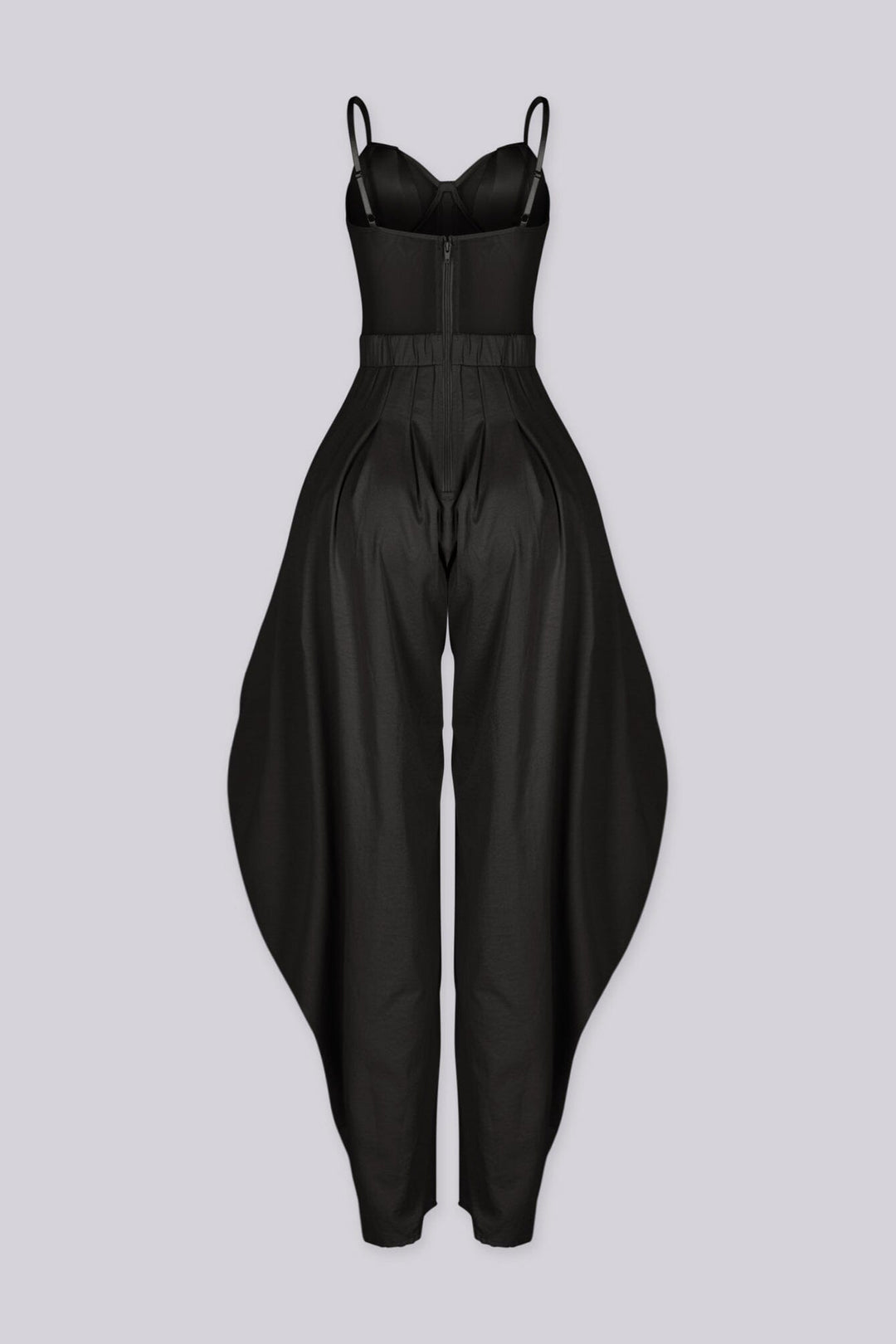 Ovela Sheer Corset Jumpsuit