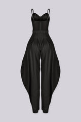 Ovela Sheer Corset Jumpsuit