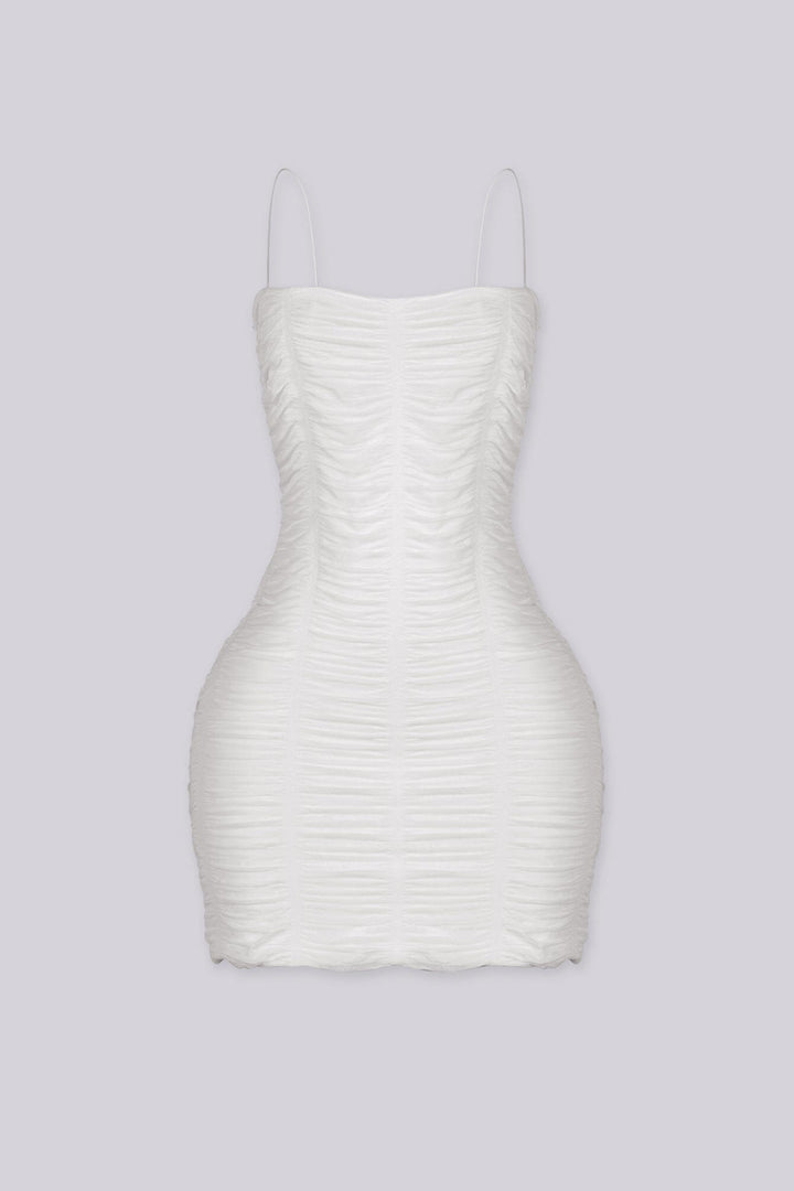 Rosy Temptation Mini Dress