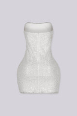 Delilah Pearl Sequin Mini Dress
