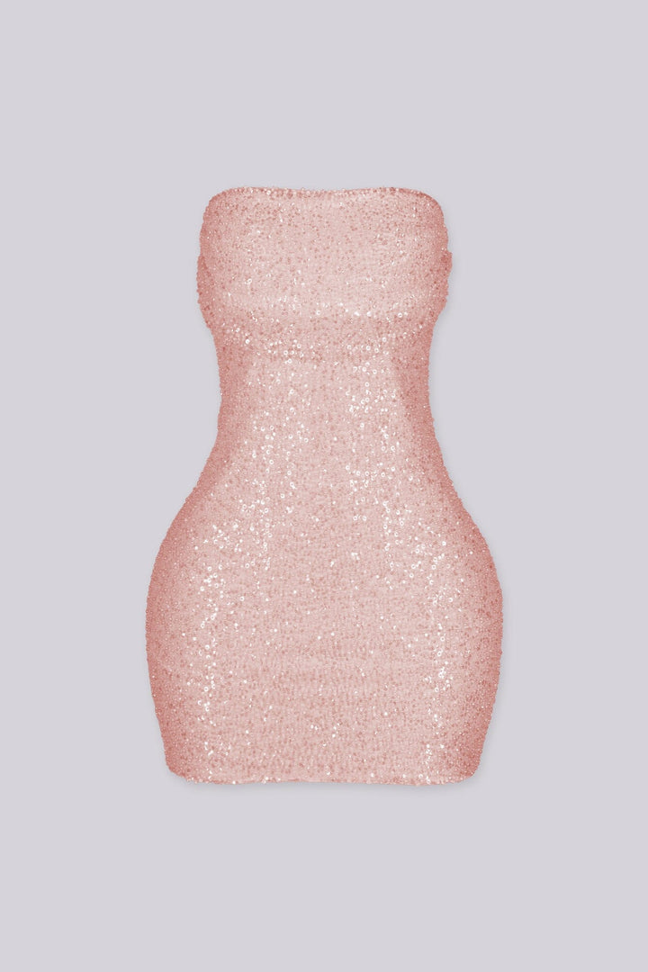 Delilah Pearl Sequin Mini Dress