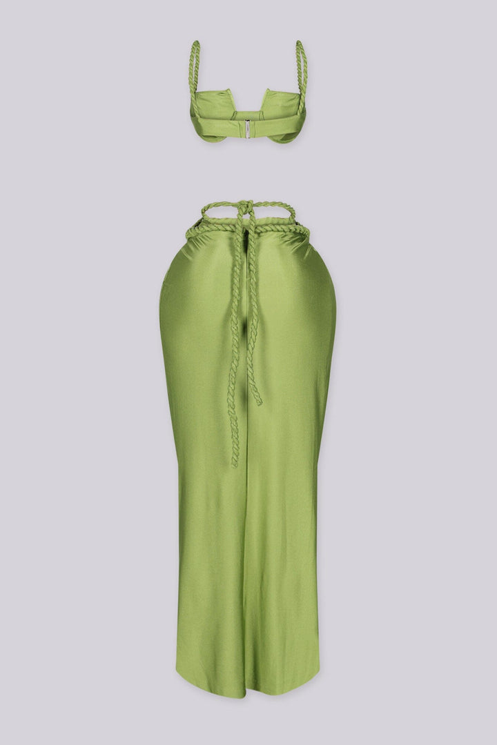 Stereo Love Bra &amp; Maxi Skirt SET