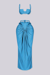 Stereo Love Bra &amp; Maxi Skirt SET