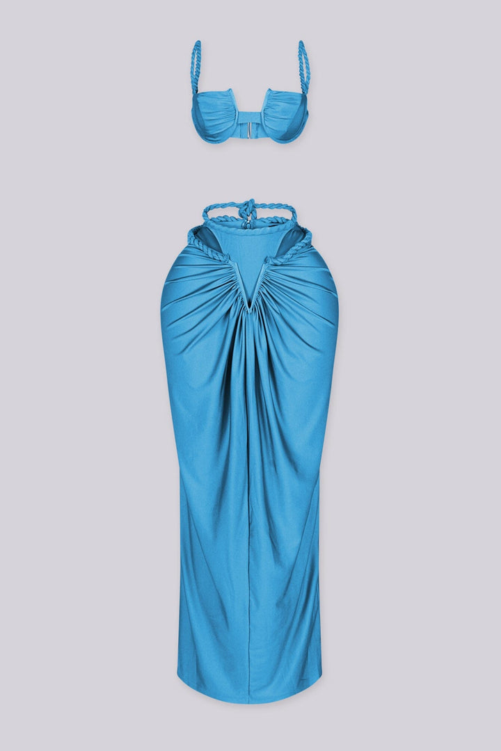 Stereo Love Bra &amp; Maxi Skirt SET