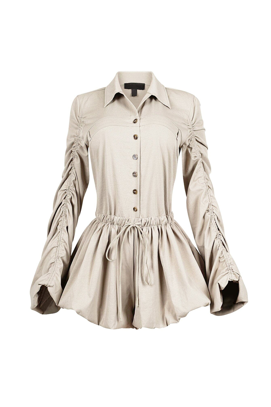 Con estilo Long Sleeve Cargo Romper