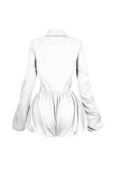 Con estilo Long Sleeve Cargo Romper