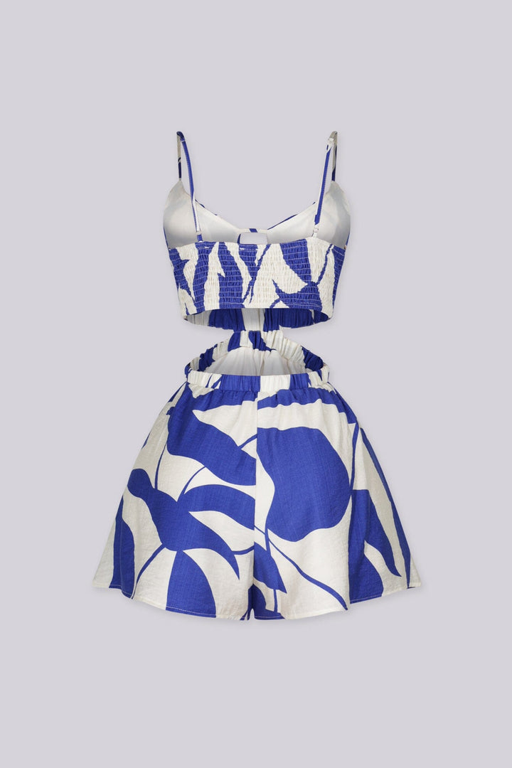 Ink Storm Cutout Romper