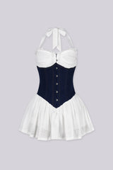 Amereta Corset Halter Mini Dress